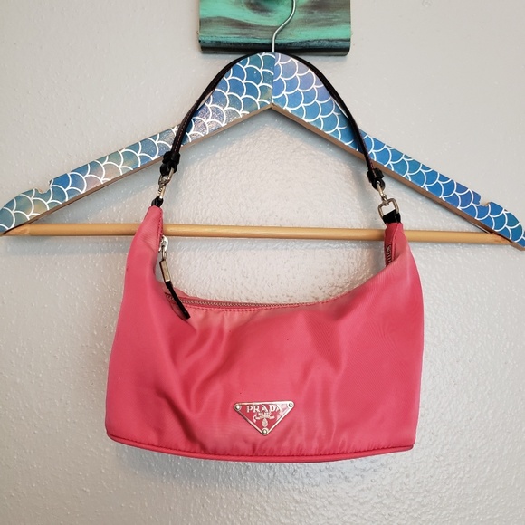 pink prada bag vintage